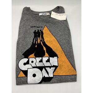 East Bay's Green Day Graphic Tee - Gray - Size‎ Small - NWT